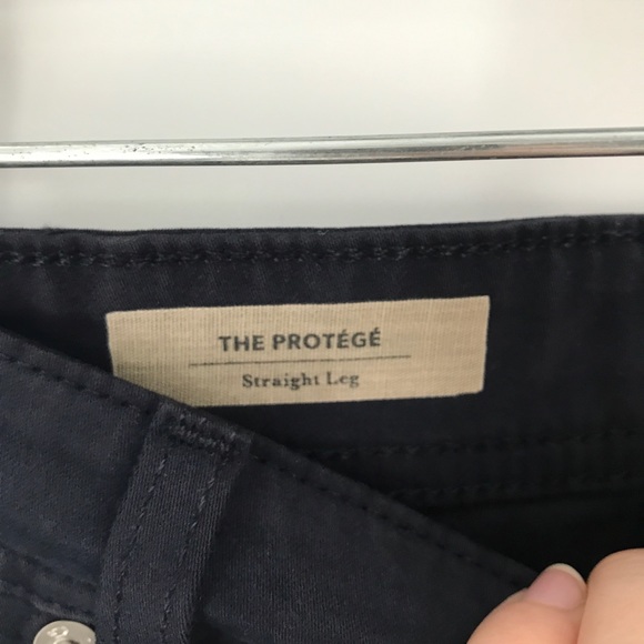 ADRIANO GOLDSCHMIED Men’s Navy Protégé Straight Leg Jeans - Picture 7 of 14